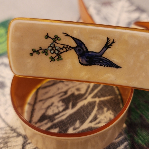 Antique Celluloid Napkin Rings - Picture 4 of 4